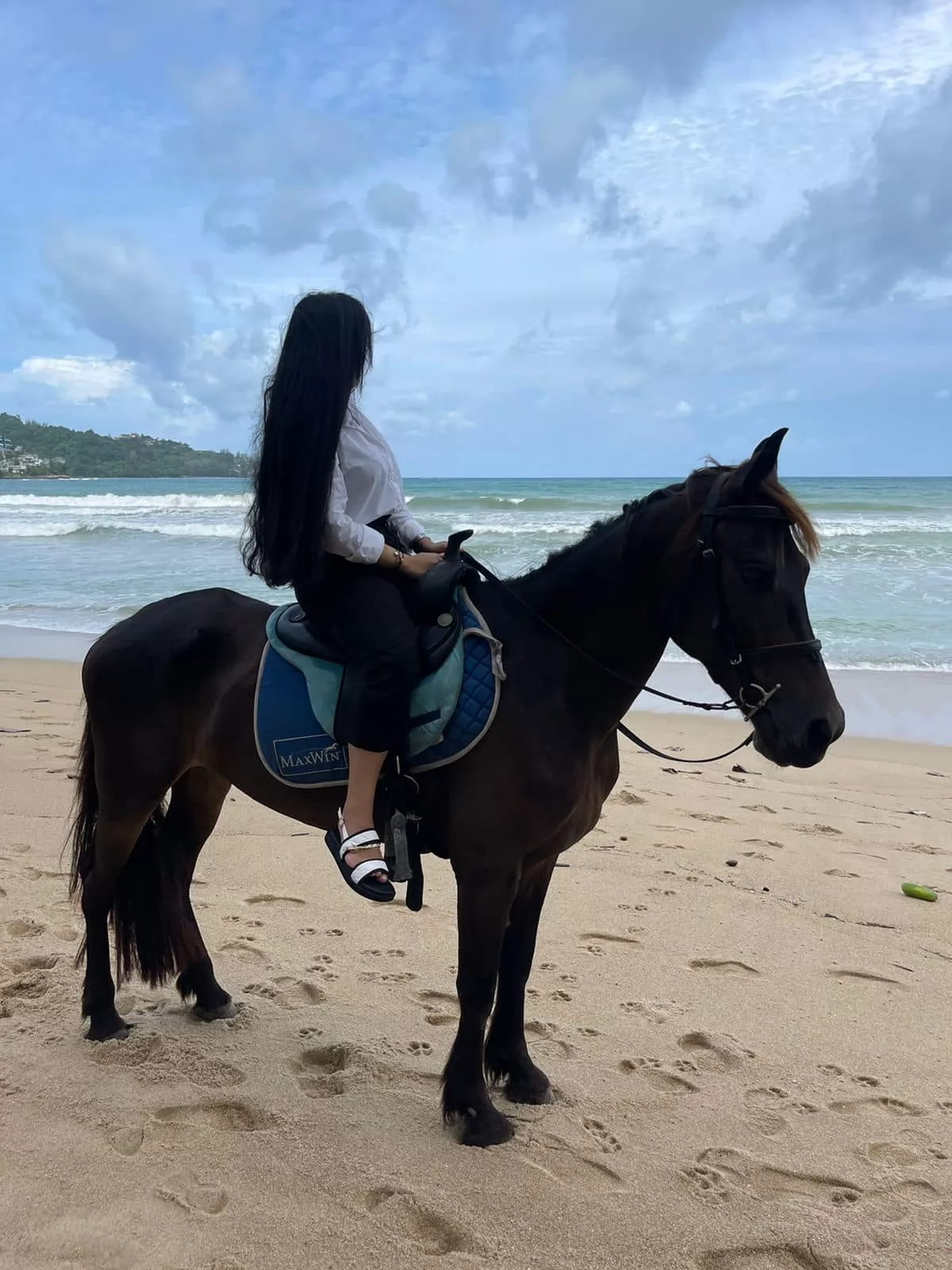 horse riding