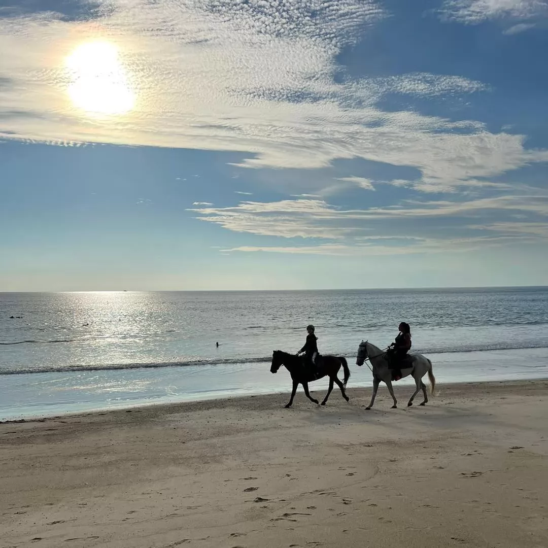 horse riding