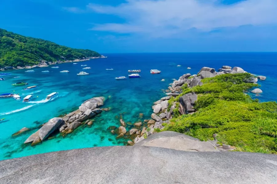 Similan island speed boat