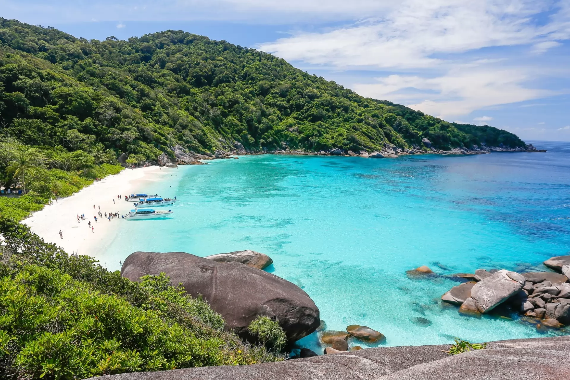 Similan island catamaran