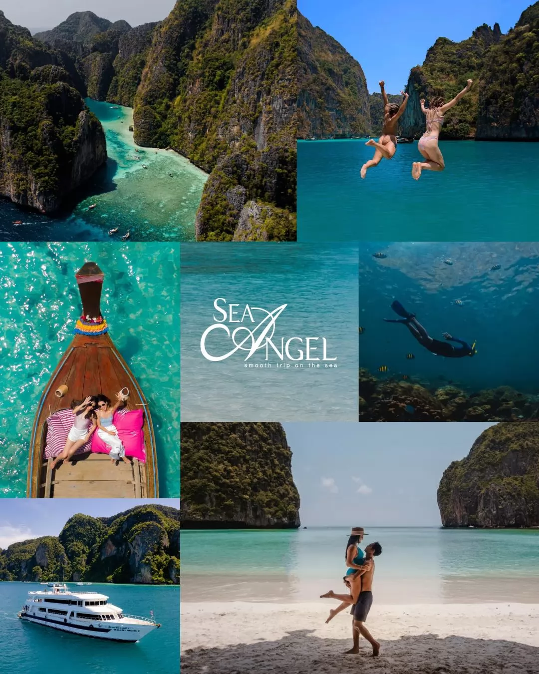 Phi Phi island big boat